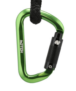 Notch "D" Aluminum Carabiner (Mosqueton)