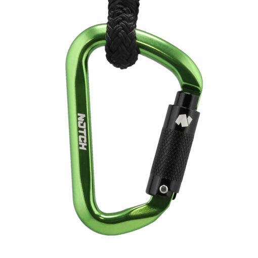 Notch "D" Aluminum Carabiner (Mosqueton)