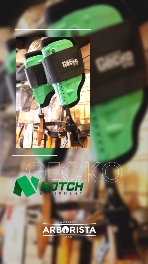 Notch Gecko steel climbers (Espuelas) - Image 3