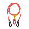 Rope Logic 2-n-1 Lightning Red Lanyard 12ft