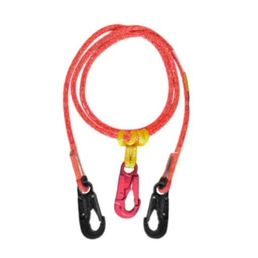 Rope Logic 2-n-1 Lightning Red Lanyard 12ft