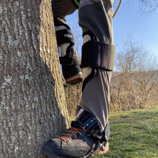 Notch Gecko Aluminum 2.0 Climbers with tree gaffs. - Imagen 2